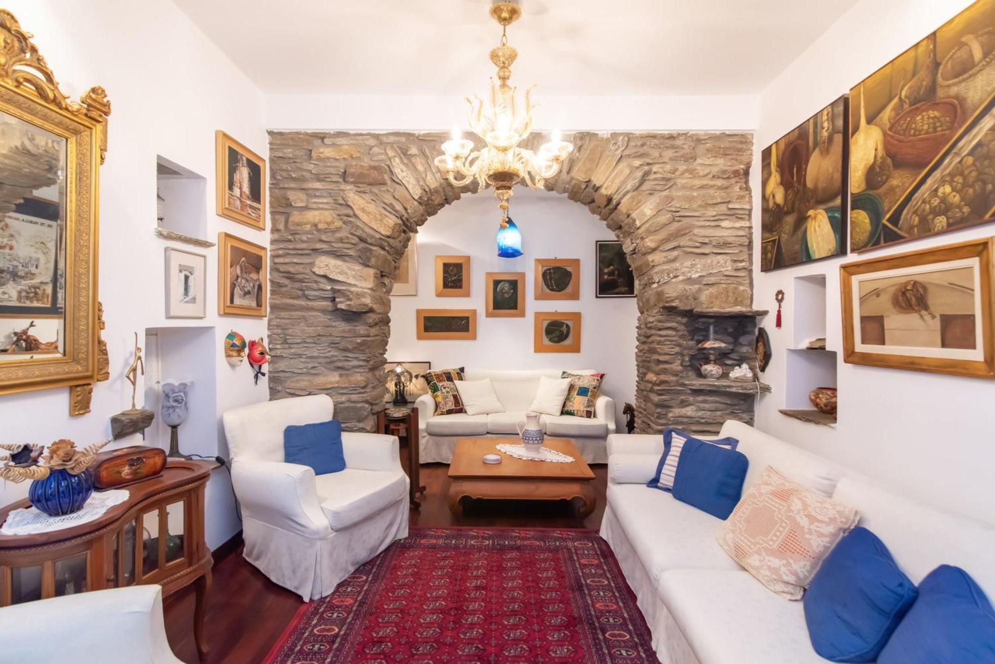 Gladiolus House - Tinos Villa Tzados Exteriör bild